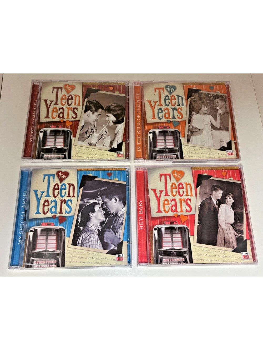 The Teen Years Time Life CDs Lot of 4 Brand New Sealed Oldies Music